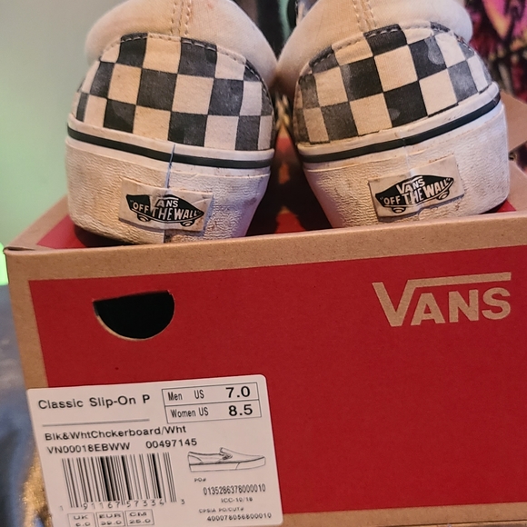 Off White Platform Van's - Picture 2 of 2